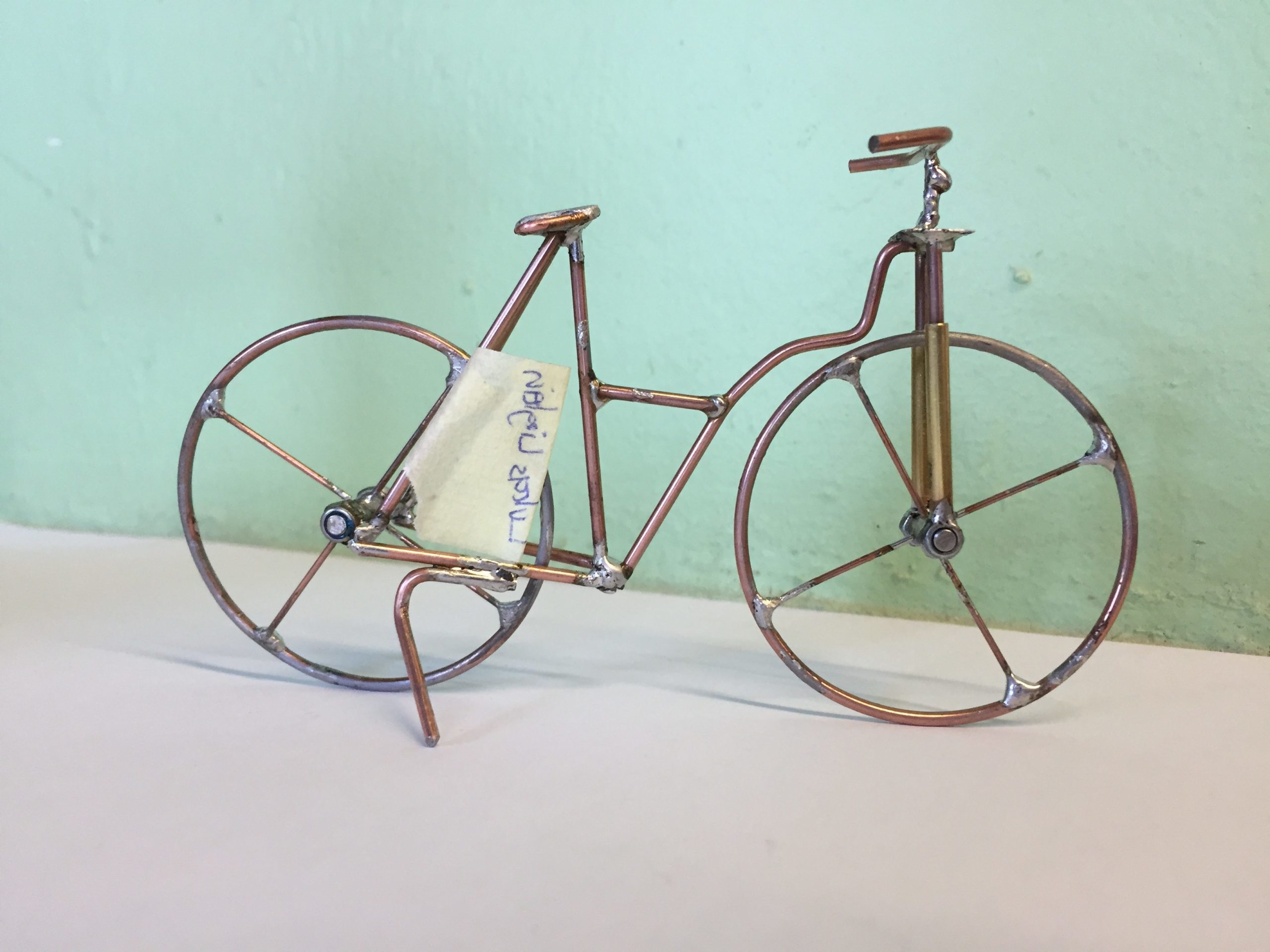 Gut gelötet: Achtklässler kreieren kunstvolle Fahrradmodelle