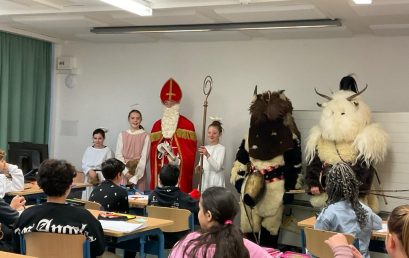 Der Nikolaus war an unserer Schule…